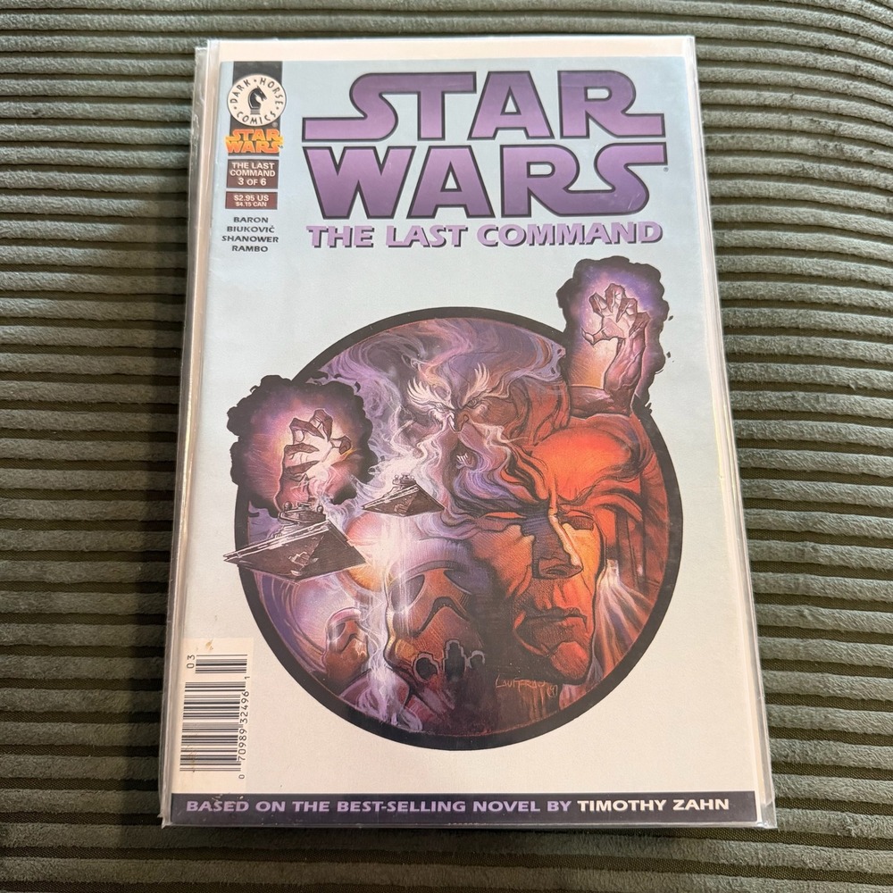 Dark Horse Star Wars The Last Command 3 Comic Book 1998 Thrawn Trilogy Legends